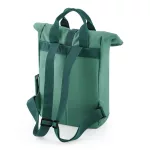 Recycled-Mini-Twin-Handle-Roll-Top-Backpack