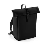 Matte-PU-Rolltop-Backpack