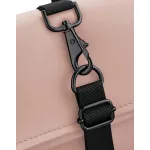 Matte-PU-Rolltop-Backpack