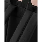 Matte-PU-Rolltop-Backpack