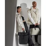 Matte-PU-Rolltop-Backpack