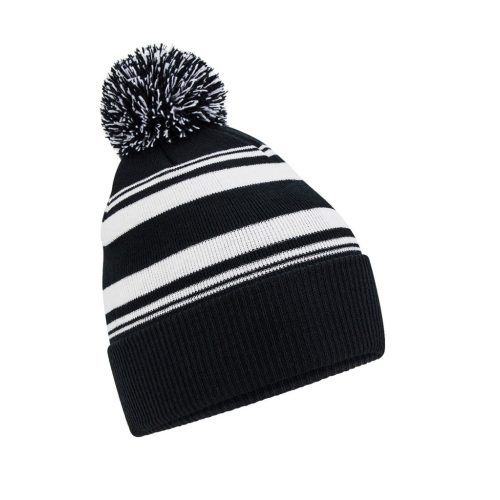 Striped-Fan-Beanie