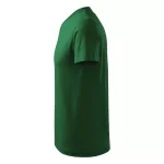 V-neck póló unisex üvegzöld S