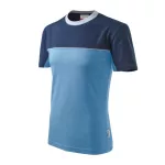 Colormix póló unisex azúrkék S