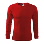 Fit-T LS póló férfi piros XL