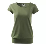 City póló női khaki 2XL
