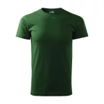 Basic póló férfi üvegzöld 5XL