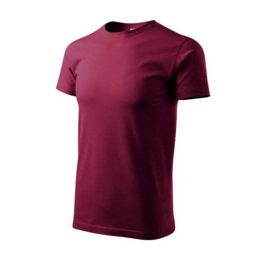 Basic póló férfi garnet XL