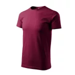 Basic póló férfi garnet 3XL