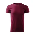 Basic póló férfi garnet 3XL