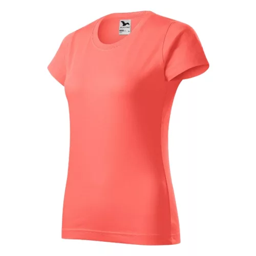 Basic póló női coral S