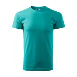 Heavy New póló unisex smaragdzöld M