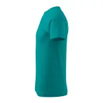Heavy New póló unisex smaragdzöld M