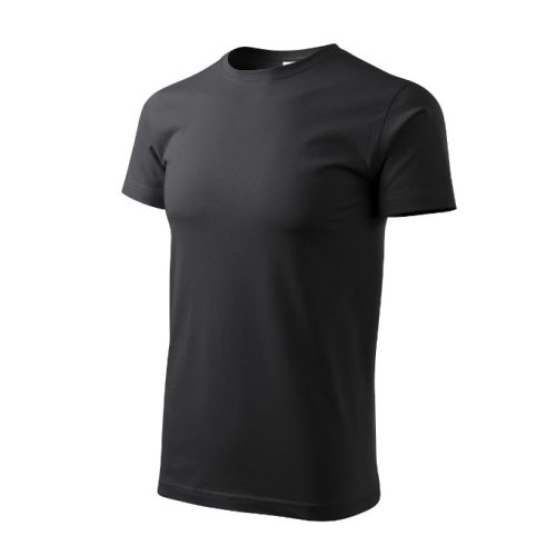 Heavy New póló unisex ébenszürke S