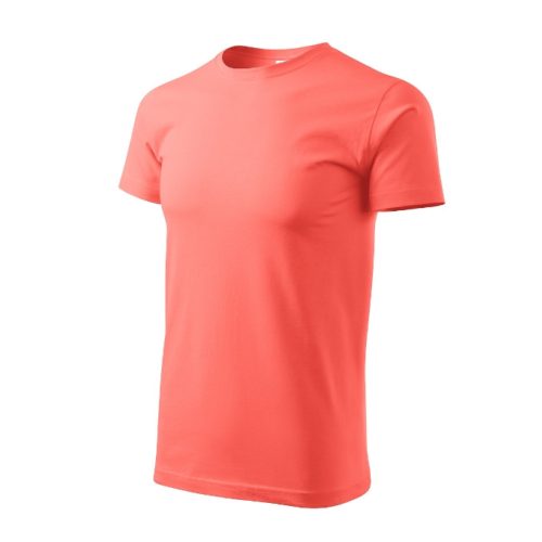 Heavy New póló unisex coral S