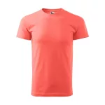 Heavy New póló unisex coral M