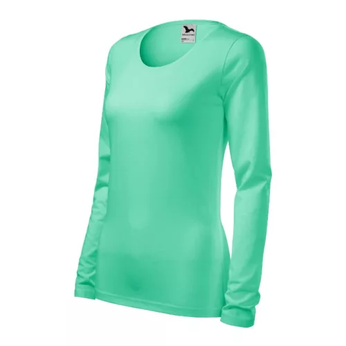 Slim póló női menta XL