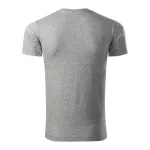 Element póló unisex sötétszürke melírozott L