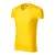 Slim Fit V-neck póló férfi sárga M