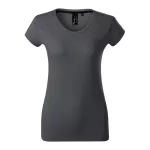 Exclusive póló női light anthracite L