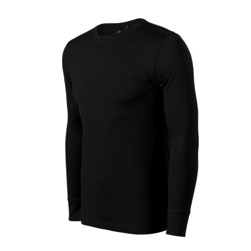 Merino Rise LS póló férfi fekete 2XL