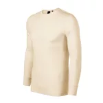 Merino Rise LS póló férfi mandula L