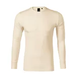 Merino Rise LS póló férfi mandula L