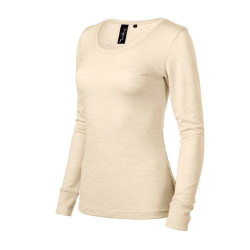Merino Rise LS póló női mandula S