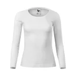 Fit-T LS póló női fehér 3XL