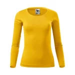 Fit-T LS póló női sárga M