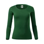 Fit-T LS póló női üvegzöld M