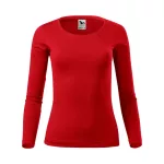Fit-T LS póló női piros 2XL