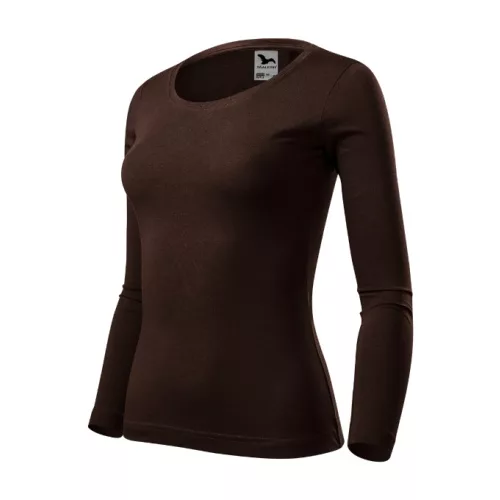 Fit-T LS póló női kávé 2XL