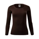 Fit-T LS póló női kávé 2XL