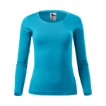 Fit-T LS póló női türkiz M