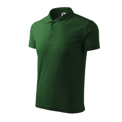 Pique Polo galléros póló férfi üvegzöld 4XL