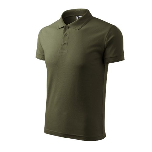 Pique Polo galléros póló férfi military XL
