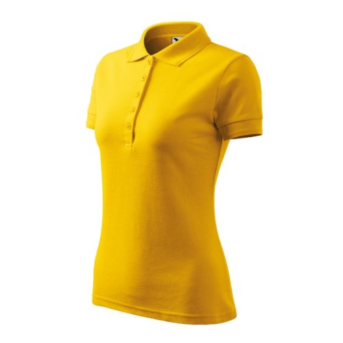 Pique Polo galléros póló női sárga 2XL