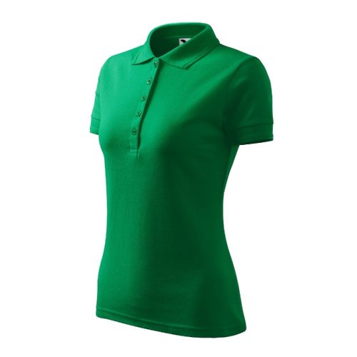 Pique Polo galléros póló női fűzöld 2XL