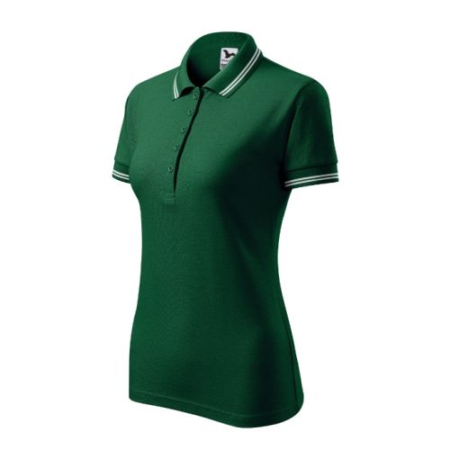 Urban galléros póló női dark green L