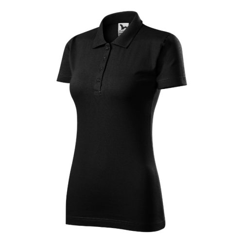 Single J. galléros póló női fekete 2XL