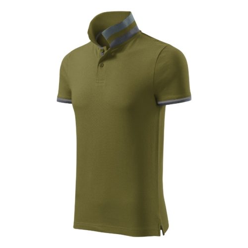Collar Up galléros póló férfi avokádózöld 2XL