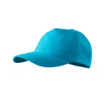5P sapka unisex türkiz állitható