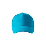 5P sapka unisex türkiz állitható
