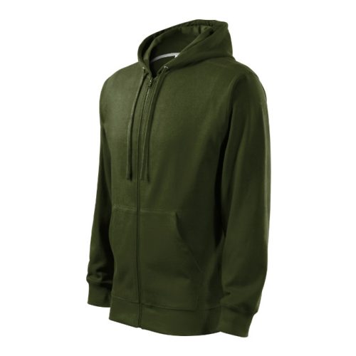 Trendy Zipper felső férfi military 3XL