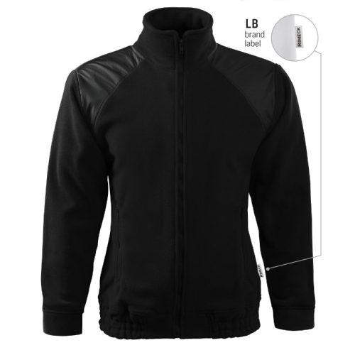 Jacket Hi-Q polár unisex fekete 01 (brand label) S