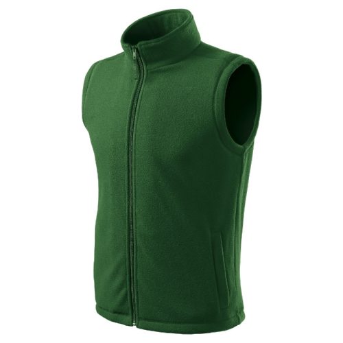Next polár mellény unisex üvegzöld M