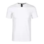 Action V-neck póló férfi fehér S