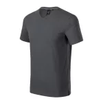 Action V-neck póló férfi light anthracite S