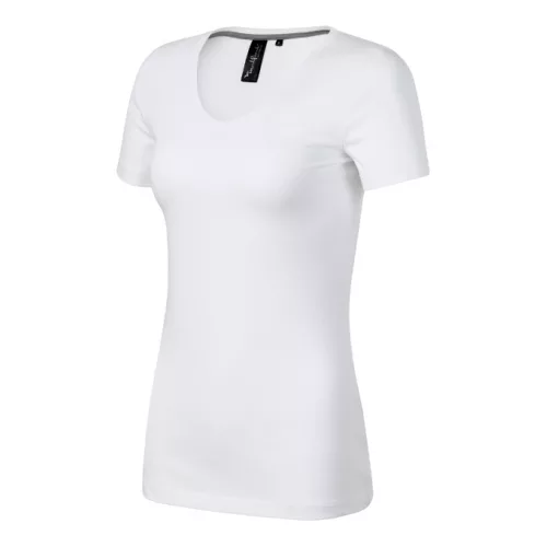 Action V-neck póló női fehér S